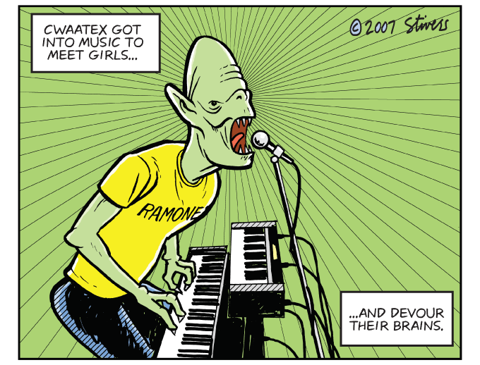Alien Keyboardist